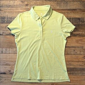 Women's XS Light Green Polo Shirt